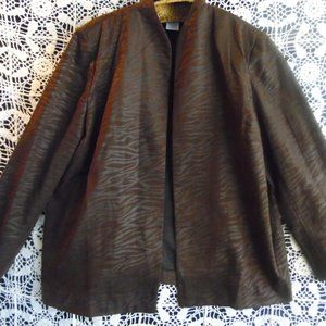 Jacket BonWorth women's l/petite(334bocd) preowned clean good no damage